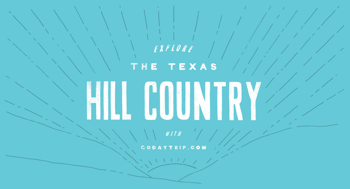 Illustration of the hill country